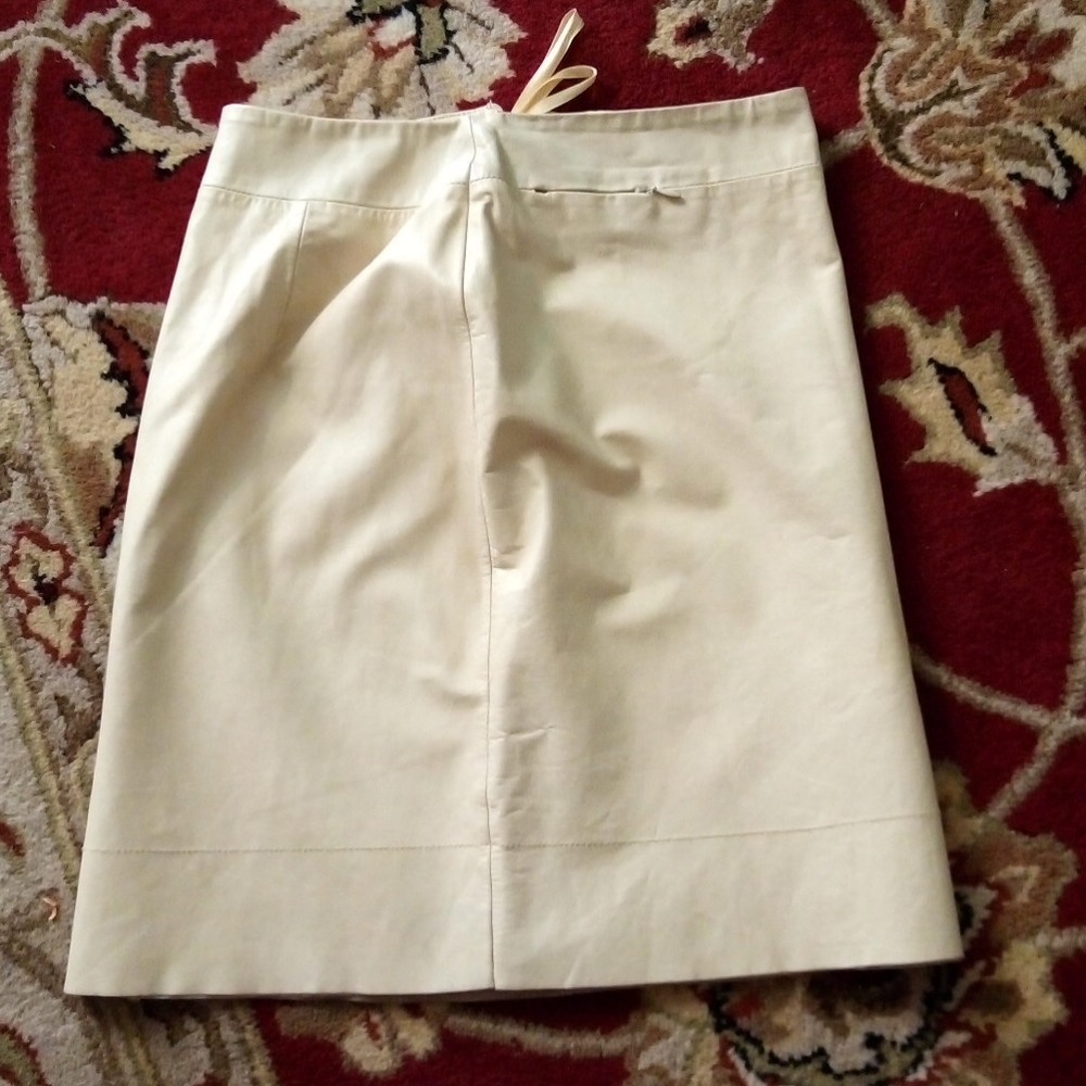 Vintage, leather pencil skirt size 1/2
